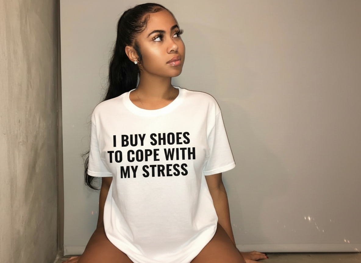 Buy Shoes To Cope With Stress T Shirt