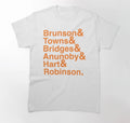 New York Knicks Brunson Town Hart Shirt